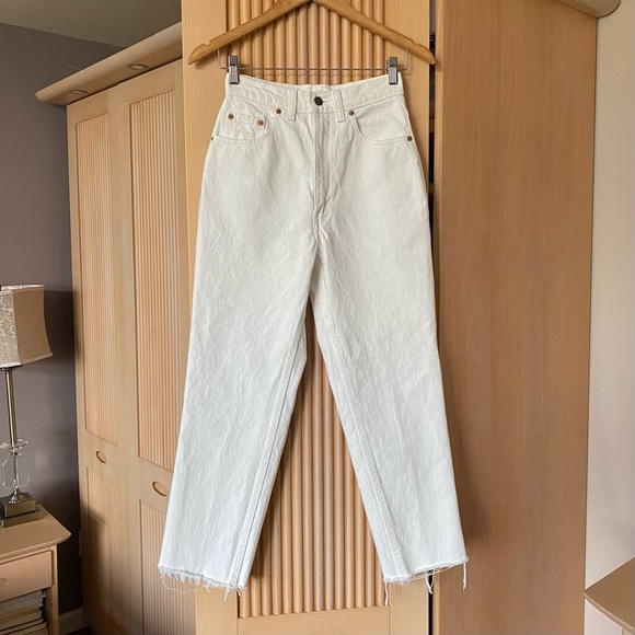 Vintage levis straight leg jeans white - Picture 5 of 10